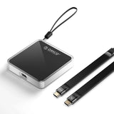 Orico AP30-G2 M.2 NVME Magnetisk Disk Drive Bay MagSafe USB-C 3.2 - sort