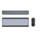 Orico AM2C3-G2 M.2 NVME USB-C 3.2 Disk Drive - Grå