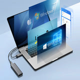 Orico AM2C3-G2 M.2 NVME USB-C 3.2 Disk Drive - Grå
