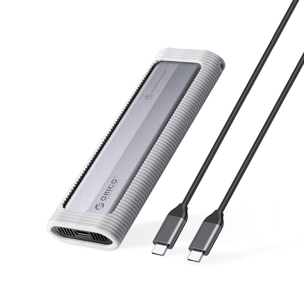 Orico AXM2F M.2 SATA SSD USB-C 3.2 Disketæppe - Grå