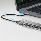 Orico TXM2-C3 M.2 NVME USB-C 3.2 10Gb/s Disk Drive - Grå