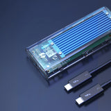 Orico TCM2-C3 M.2 NVME til USB-C 10Gb/s Disk Drive - Blå