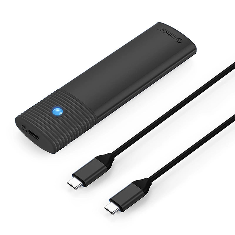 Orico PWM2 M.2 NGFF SATA USB-C 5Gb/s Disk Drive - sort