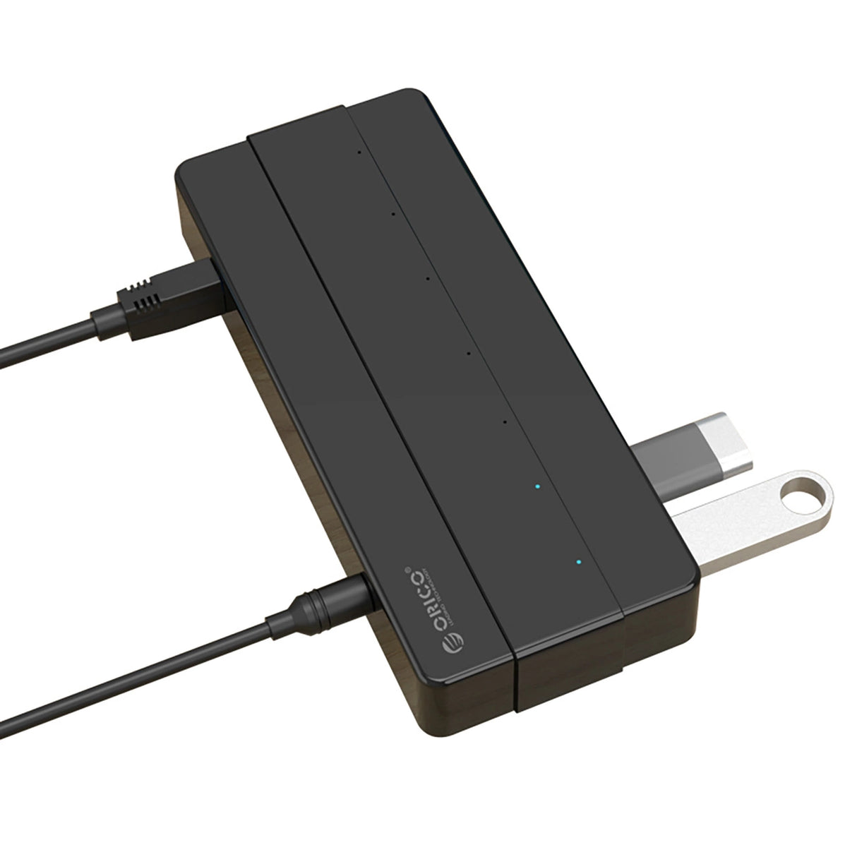 Hub Orico H7928-U3-V1 7x USB-A 3.0 - sort