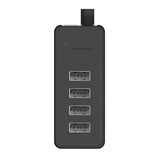 Hub Orico W5P-U2-030 4x USB-A 2.0 30cm - sort