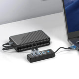 Orico PWC2U-C3 USB-C Hub / 2x USB-A 3.0 + 1x USB-C 3.0 - sort