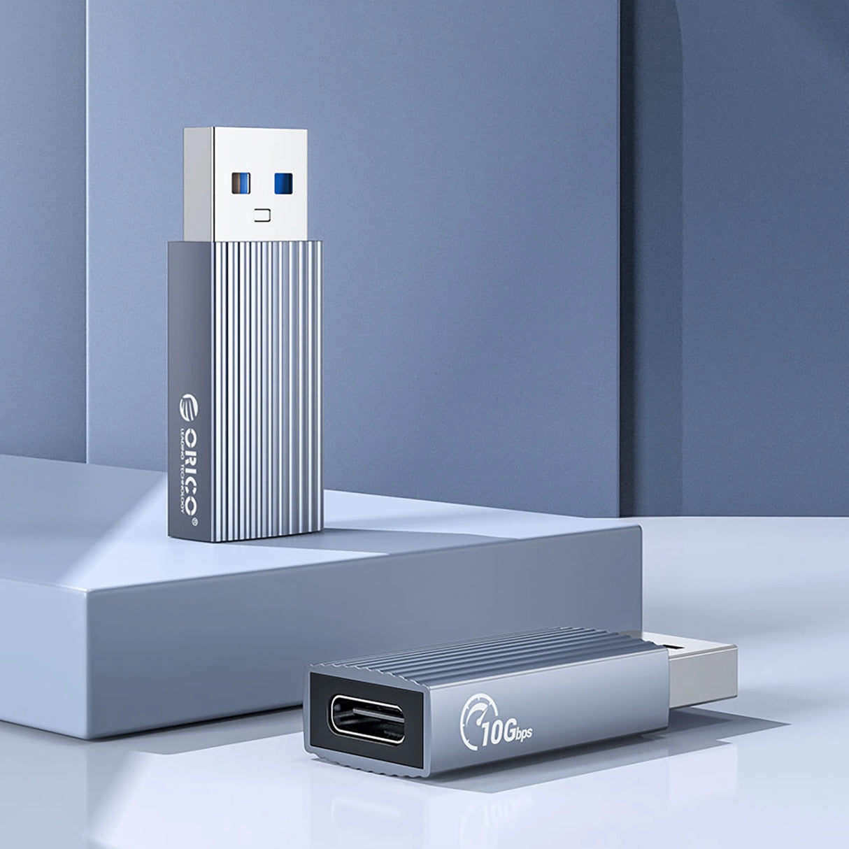 Orico AH-AC10 Adapter USB-C til USB-A 3.1 Adapter - Grå