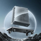 Orico CPB6 Computer Stand med hjul - sort