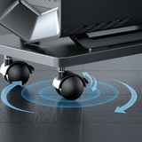 Orico CPB6 Computer Stand med hjul - sort