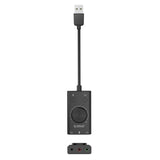 Orico SC2 eksternt multifunktions lydkort med USB-A - sort