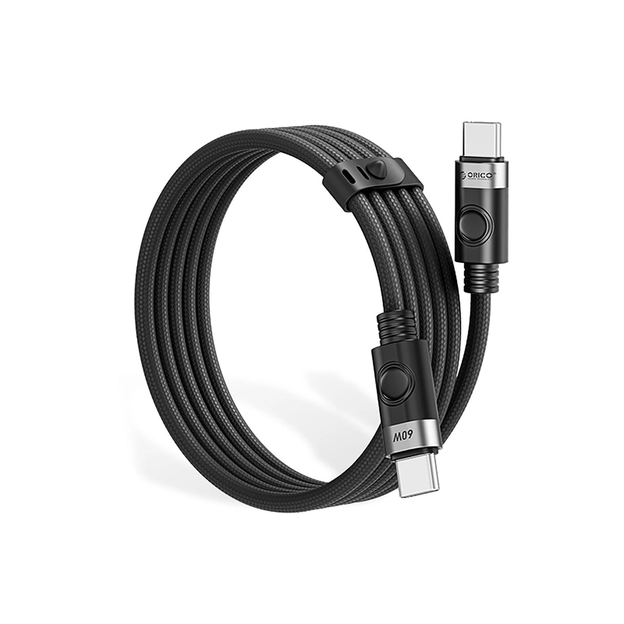 Orico CDX 60W 3A Power Delivery USB-C - USB-C 1m Kabel - sort
