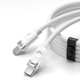 Orico CDX 60W 3A Power Delivery USB-C - USB-C 1m Kabel - Hvid