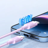 Orico CDX 60W 3A Power Delivery USB-C - USB-C 1m Kabel - Purple