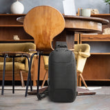 Wozinsky Premium Single Shoulder Anti-Theft City Backpack med organisator og USB - sort