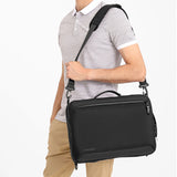 Wozinsky Premium 15.6 Laptop rygsæk/taske med rem - sort