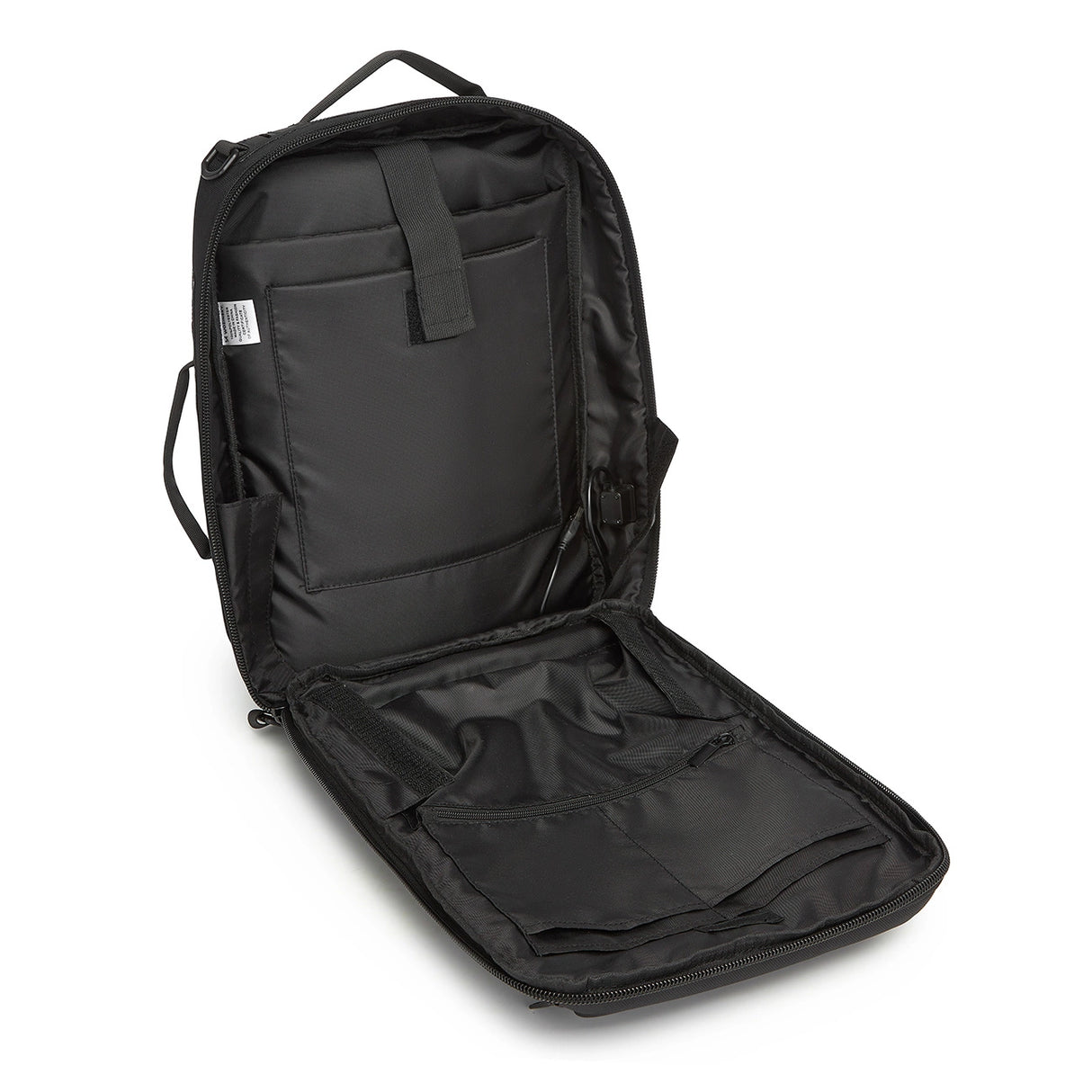 Wozinsky Premium 15.6 Laptop rygsæk/taske med rem - sort