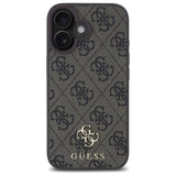 Guess 4G Small Classic MagSafe iPhone 16 Case - Brunt