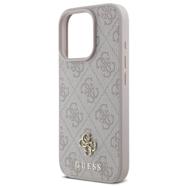Guess 4G Small Classic MagSafe Case til iPhone 16 Pro Max - Pink
