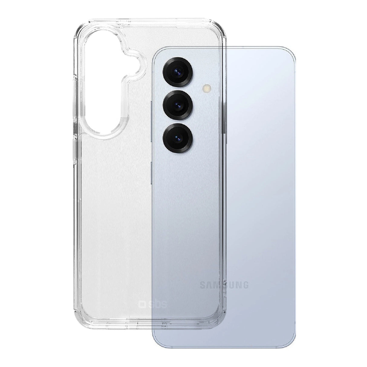 SBS D3O Case til Samsung Galaxy S25 - Gennemsigtig