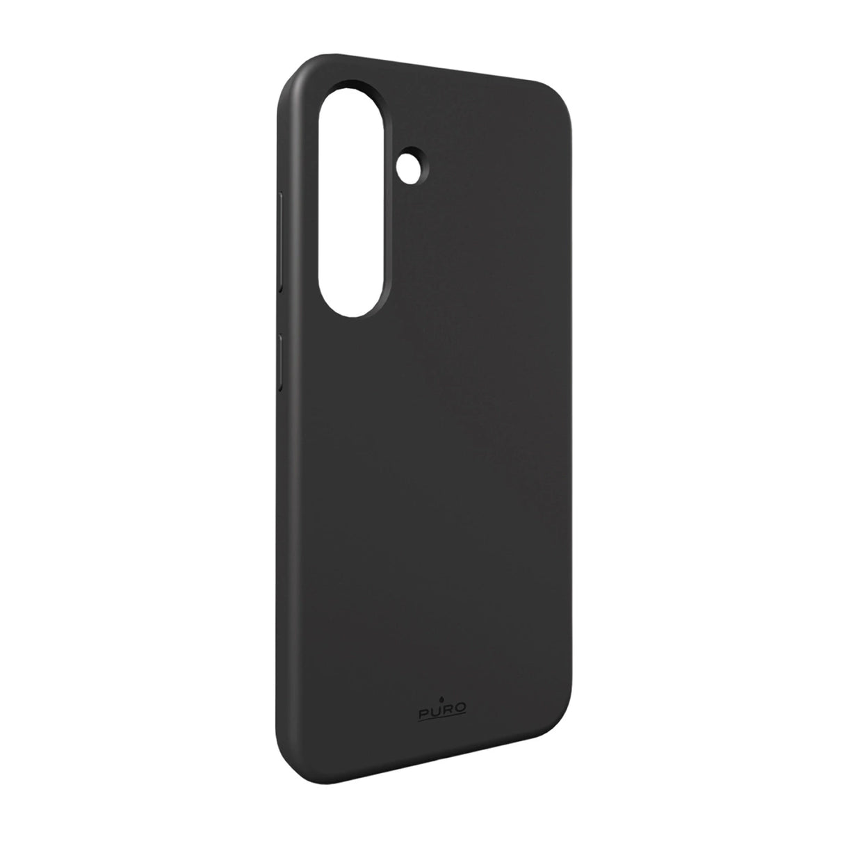 Puro Icon Mag Silicone Case med MagSafe til Samsung Galaxy S25 - sort