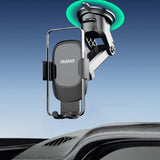 Dudao F5N+ smartphone holder med sugekop, gravity - sort