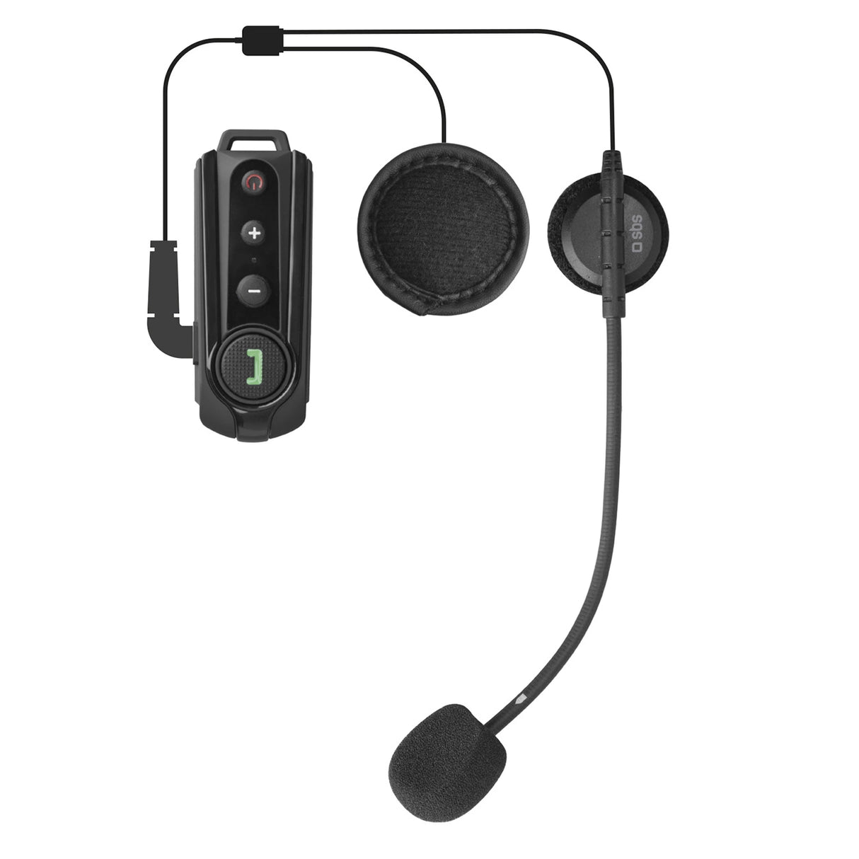 SBS TEMOTOINTERCOMK trådløs motorcykel intercom - sort