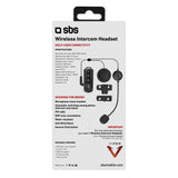 SBS TEMOTOINTERCOMK trådløs motorcykel intercom - sort