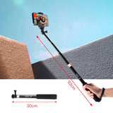 Tech-Protect GA100 Monopad & Selfie Stick til GoPro / DJI - sort