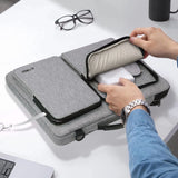 15-16 Tech-Protect Defender Bag Laptop Bag - grå