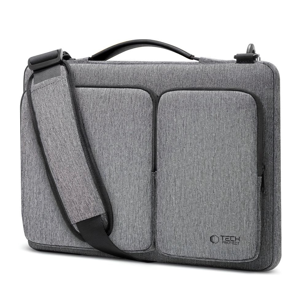 15-16 Tech-Protect Defender Bag Laptop Bag - grå