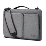 15-16 Tech-Protect Defender Bag Laptop Bag - grå