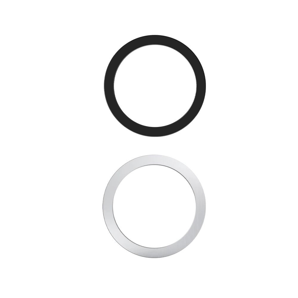 Tech-Protect MMP-110 2in1 Magnetisk Ring med MagSafe - Sølv-Sort