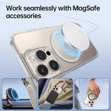 Tech-Protect MMP-110 2in1 Magnetisk Ring med MagSafe - Sølv-Sort