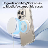 Tech-Protect MMP-110 2in1 Magnetisk Ring med MagSafe - Sølv-Sort