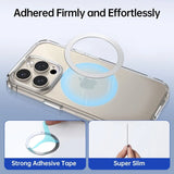 Tech-Protect MMP-110 2in1 Magnetisk Ring med MagSafe - Sølv-Sort