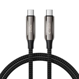 Tech-Protect UB10T Ultraboost USB-C PD240W/QC4.0 Kabel 100 cm - sort