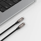Tech-Protect UB10T Ultraboost USB-C PD240W/QC4.0 Kabel 200 cm - sort