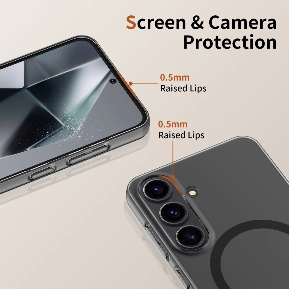 Tech-Protect MagSlim MagSafe Case til Samsung Galaxy S25 - sort