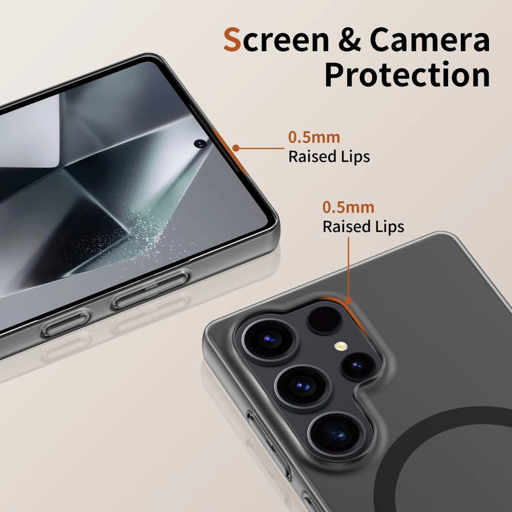 Tech-Protect MagSlim MagSafe Case til Samsung Galaxy S25 Ultra - sort