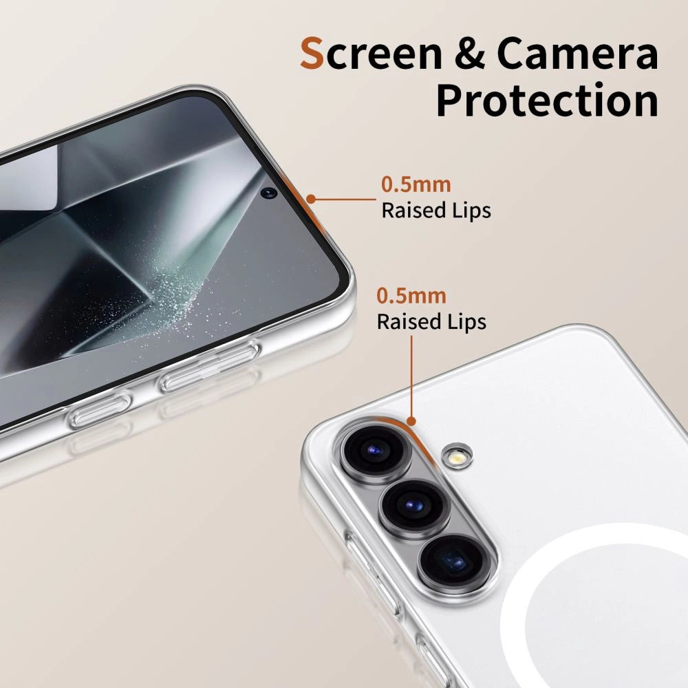 Tech-Protect MagSlim MagSafe Case til Samsung Galaxy S25 - klar