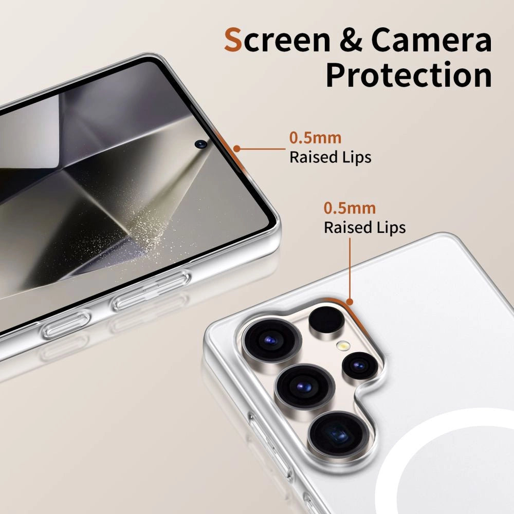 Tech-Protect MagSlim MagSafe Case til Samsung Galaxy S25 Ultra - klar
