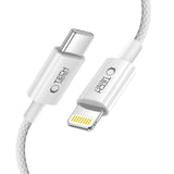 Tech-Protect UltraBoost USB-C / Lightning PD27W/3A cable 100 cm - gray