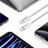Tech-Protect UltraBoost USB-C / Lightning PD27W/3A cable 100 cm - gray