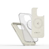 Tech-Protect Silicone PU Case MagSafe til iPhone 15 Pro Max - Beige