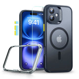 ESR Classic Pro Set Halolock MagSafe-hylster til iPhone 16 - sort