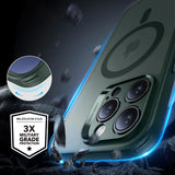 ESR Classic Pro Set Halolock MagSafe Case til iPhone 16 Pro Max - Grøn