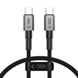Tech-Protect UltraBoost DNA USB-C PD60W/3A Kabel 50 cm - Grå