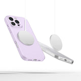 Tech-Protect flydende silikone MagSafe Case til iPhone 16 Pro Max - lilla