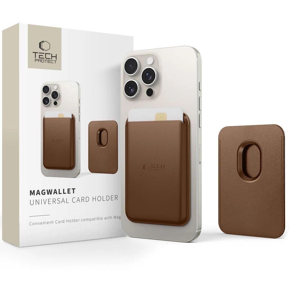 Tech-Protect MagWallet Magsafe-kasse - brun