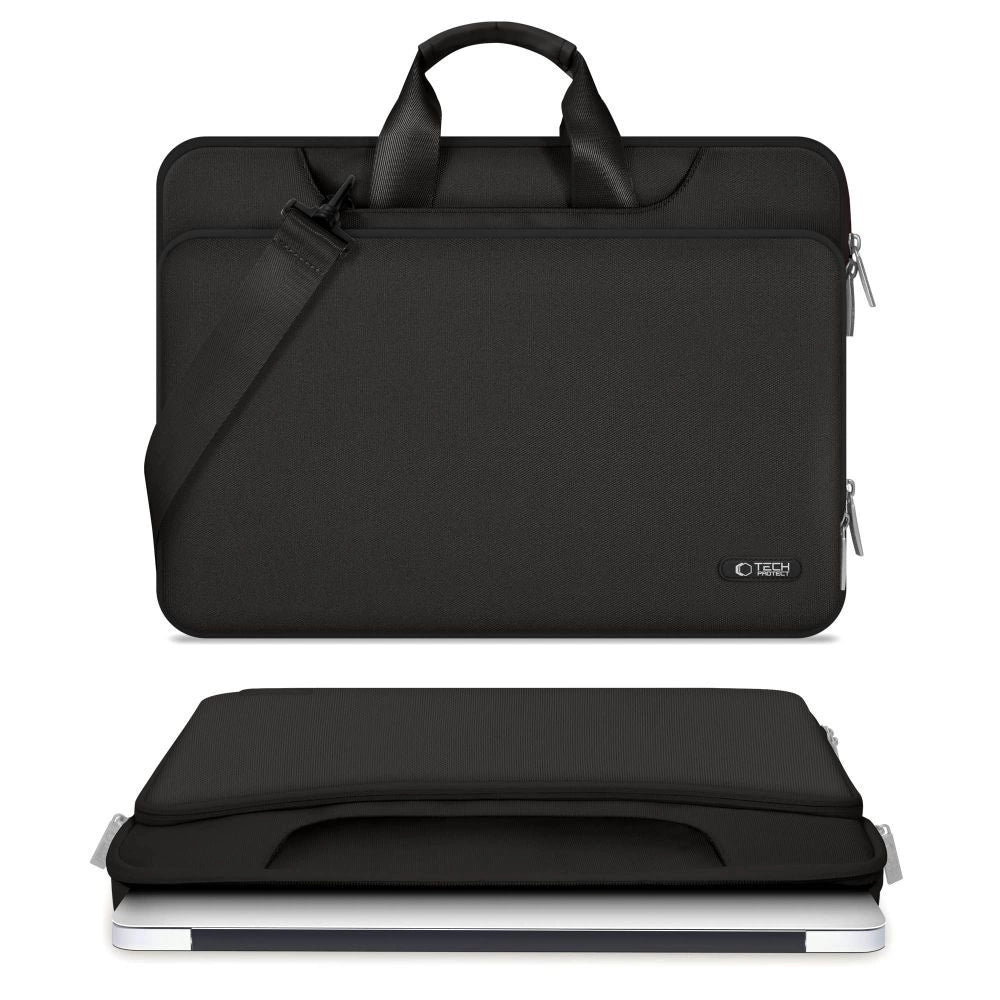 15-16 Tech-Protect lommelaptoptaske - sort